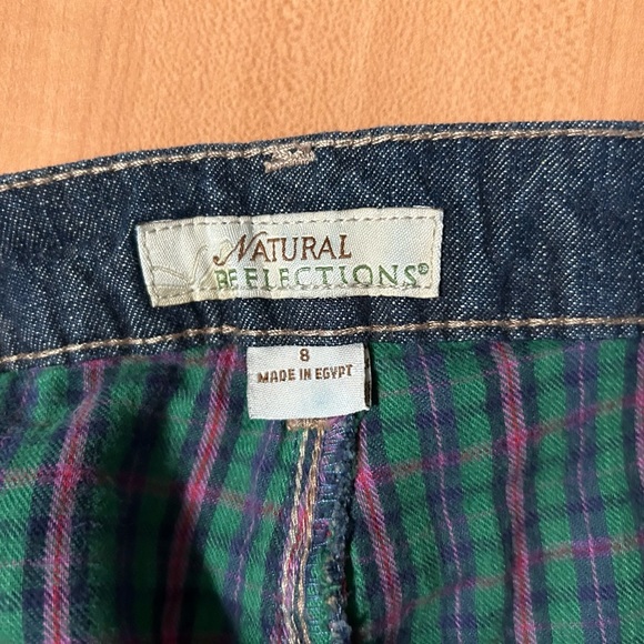 New Natural reflections lined blue jeans womans size 8 - Picture 4 of 8